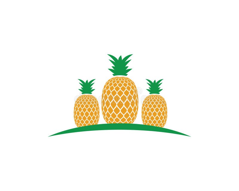 Pineapple Logo Template stock vector. Illustration of nutrition 105242371
