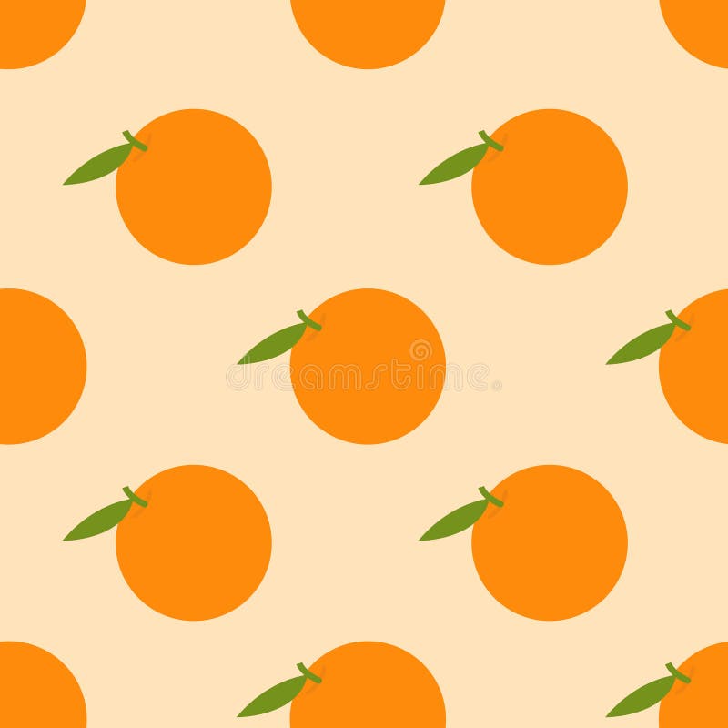 Orange Pattern 002. royalty free illustration