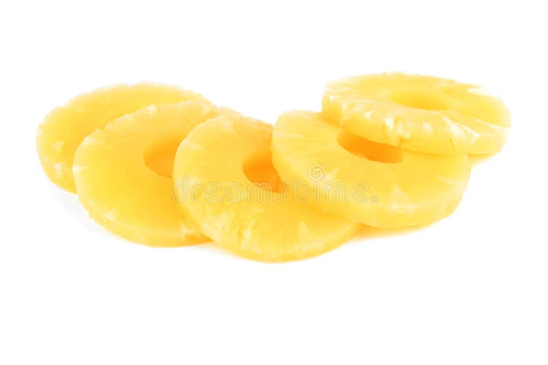 Pineapple rings stock image. Image of dessert, ripe, delicious 37772075