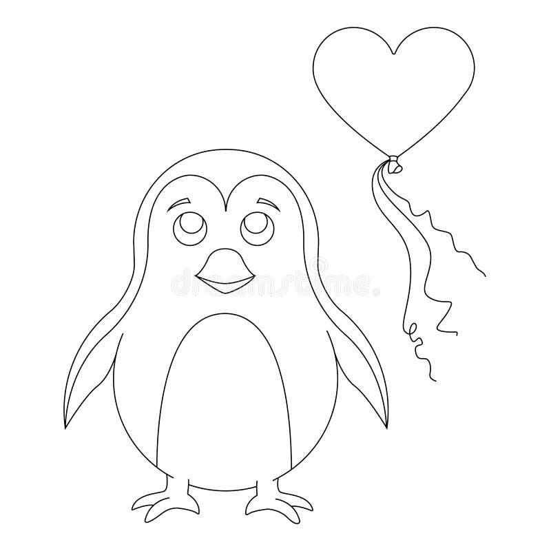 Pingüino Pájaro Amor Corazón Globo con patrón de impresión Linda Funda de teléfono de Arte Gráfico 