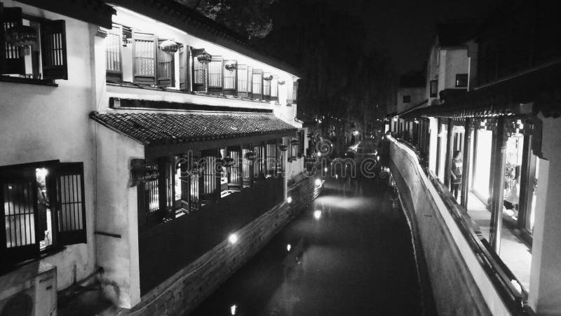 Pingjiang Road 平江路。Suzhou. Jiangsu. China stock photography Pingjiang Road 平江路。Suzhou. Jiangsu. China stock photography