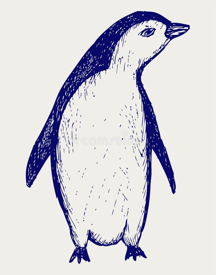 Pinguïn royalty-vrije illustratie Pinguïn royalty-vrije illustratie