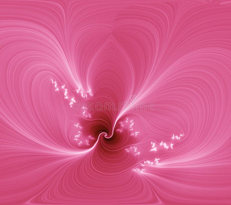 Pink abstraction flower.