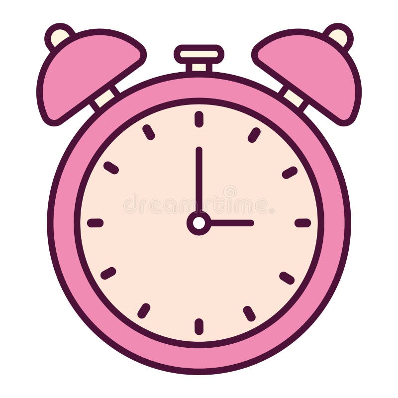 Pink Alarm Clock Stock Illustrations 2,642 Pink Alarm Clock Stock