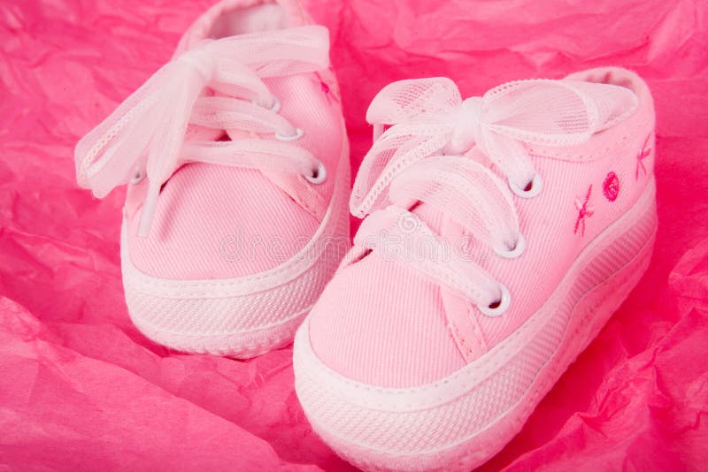 Pink Baby Sneakers