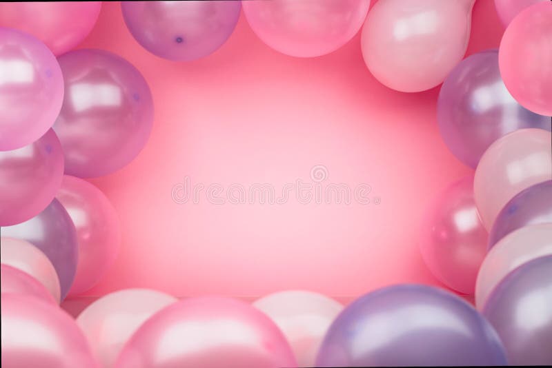 Những quả bóng hồng và tím dài phía trước đó sẽ khiến bạn liên tưởng đến một bữa tiệc sinh nhật ngọt ngào và đầy những kỷ niệm đẹp. Chiêm ngưỡng hình ảnh này và bắt đầu lên kế hoạch cho tiệc sinh nhật của bạn nhé.