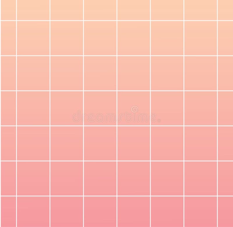 Pink Background with White Grid. Backdrop for Trendy Design ...