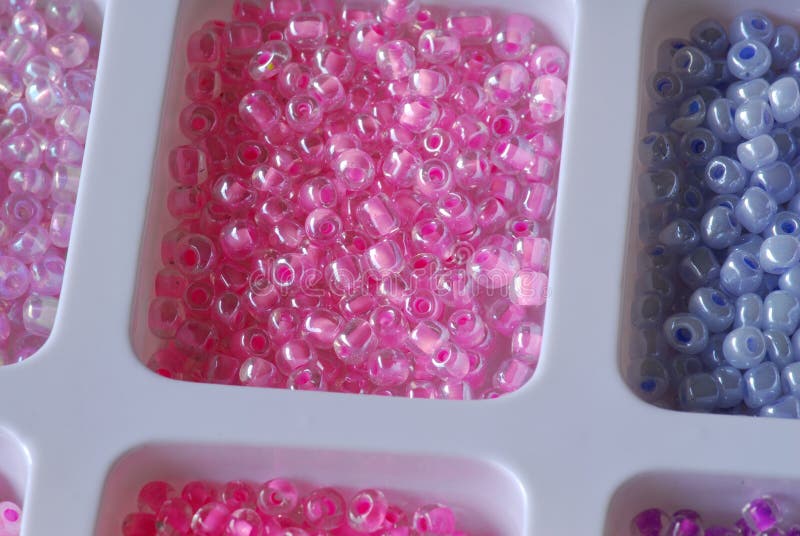 Pink Beads and Purple Pearls