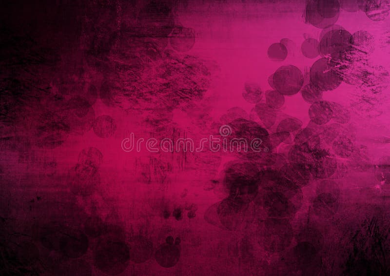 Pink Black Grunge Abstract Background Stock Illustration Illustration