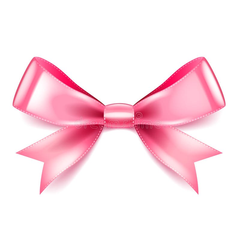Pink Bows Or Ribbon Decorative Bow 3d Set, Gift, Present, Bow PNG  Transparent Image and Clipart for Free Download