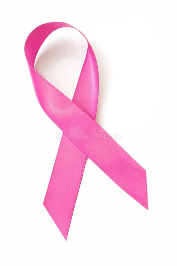 Raso rosa, la consapevolezza del cancro al seno nastro.