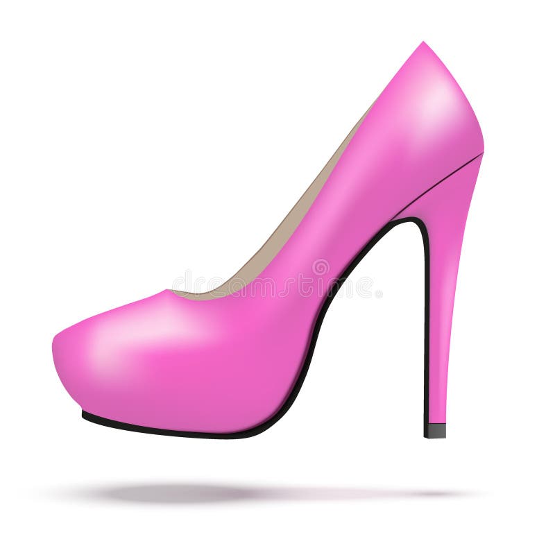 Black High Heel on Bright Futuristic Display Stock Image - Image of female,  futuristic: 114526665