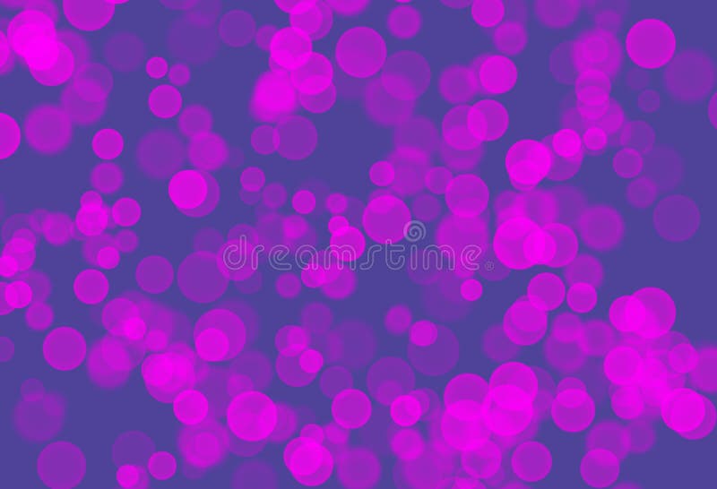 Pink Bubble Splash on Dark Blue Background Stock Illustration