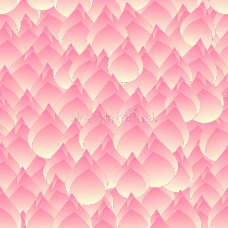 Pink Bud Indian lotus Seamless Background.