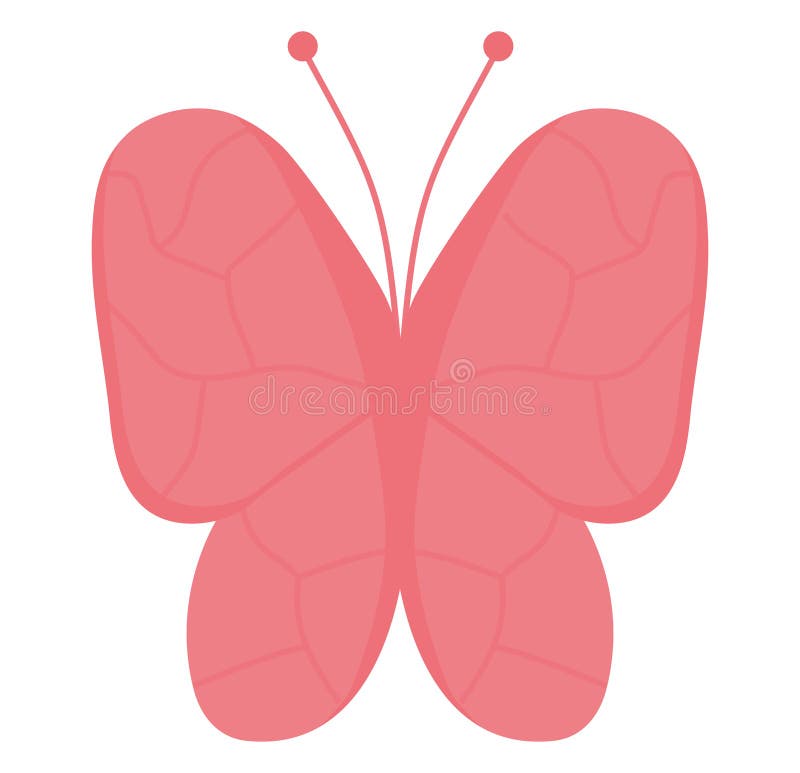 Pink butterfly design stock vector. Illustration of butterfly 253301914