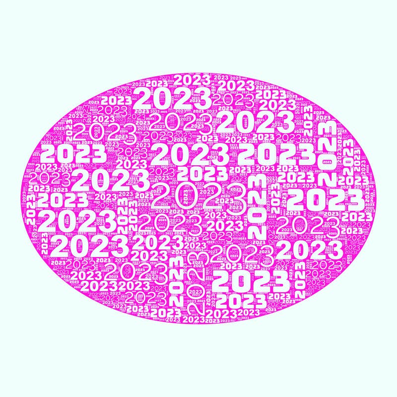 Pink Calendar Year 2023 Background Abstract Illustration Header 255179381 