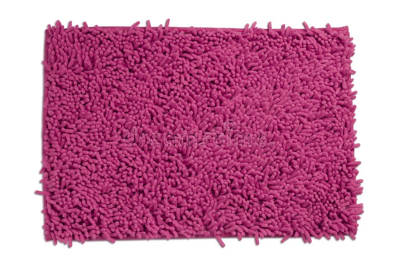 Pink carpet or doormat