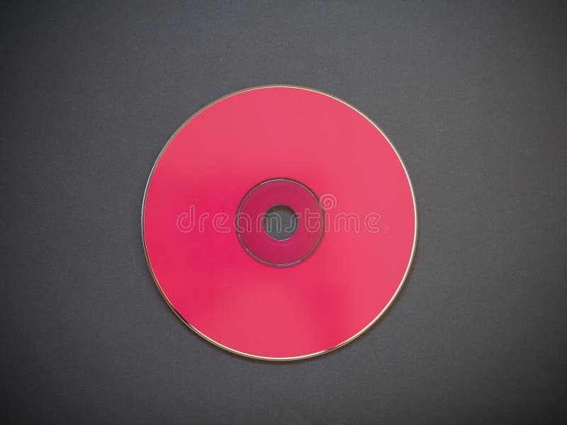 Pink CD compact disc stock images
