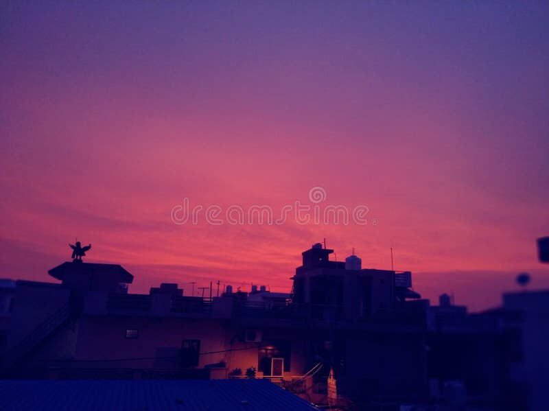 Pink City sun dream royalty free stock photos Pink City sun dream royalty free stock photos