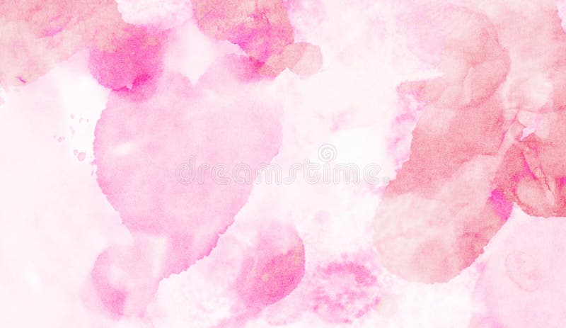 Pink color light ink effect shades gradient on textured paper vector illustration