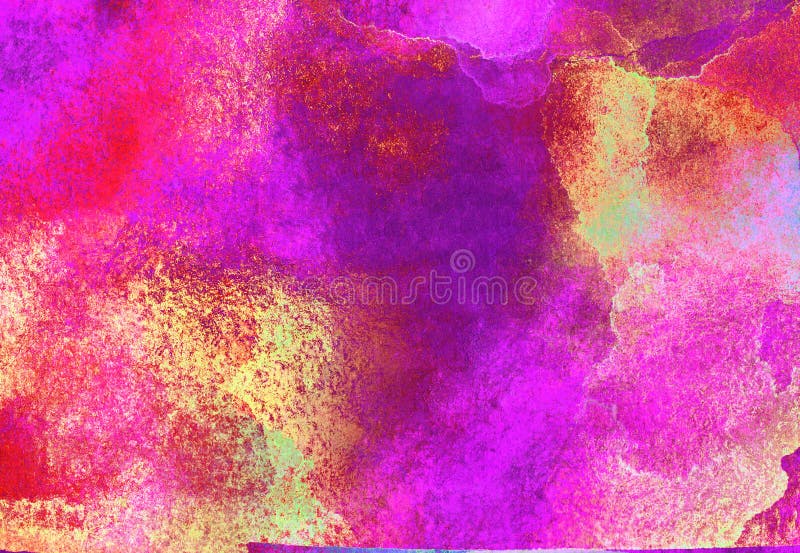 Pink color light ink effect shades gradient on textured paper vector illustration