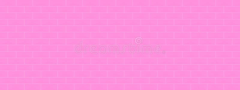 Pink Brick Wall Background Vector Illustration for Wallpaper Pattern