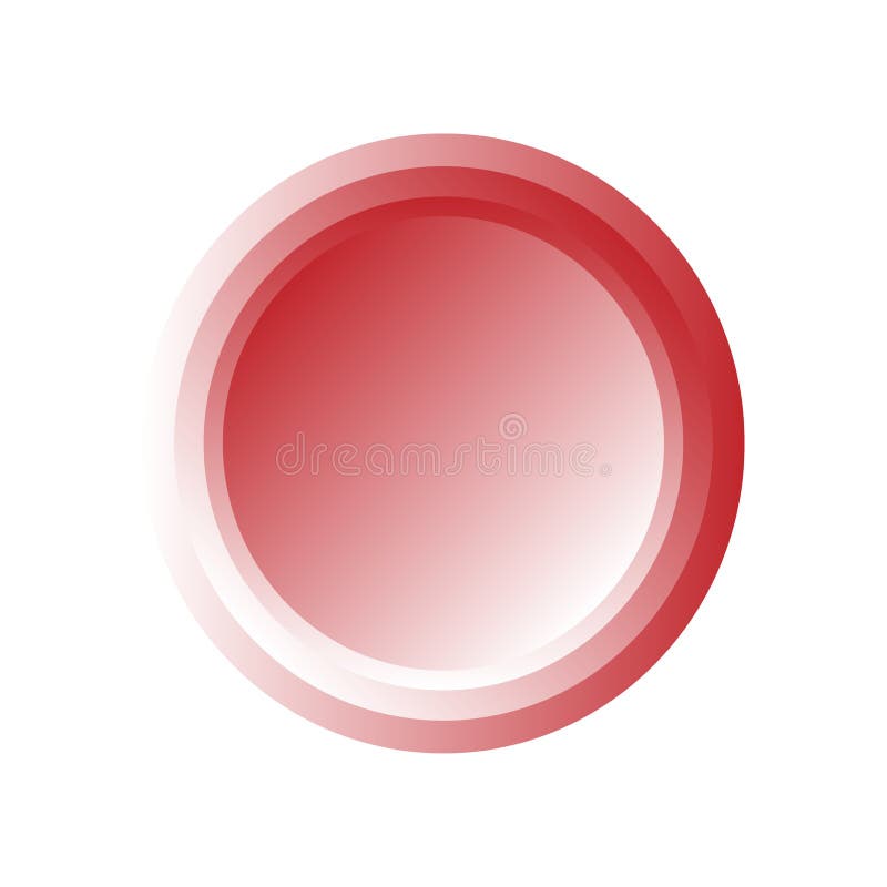 Pink concave button icon. Round badge. Click menu element. Modern art. Mobile design. Vector illustration. Stock image. royalty free illustration