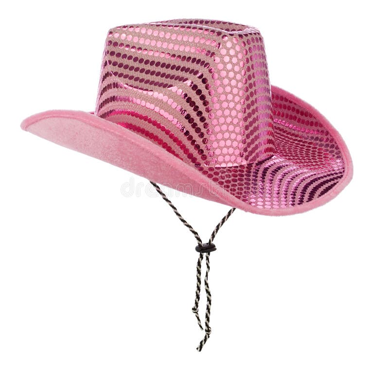 Pink cowgirl hat stock image. Image of accessory, rodeo - 59611899