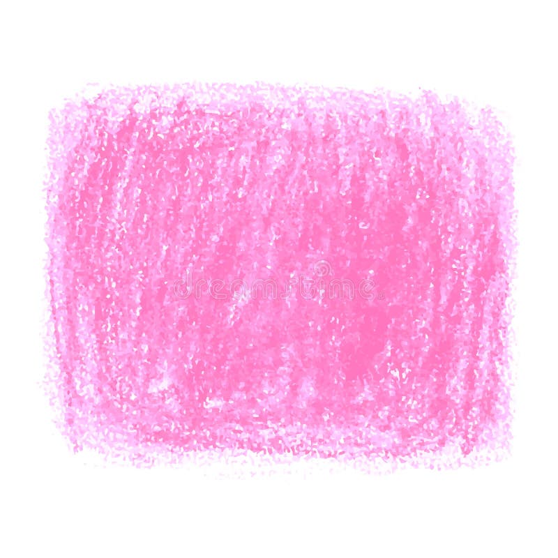 Abstract Crayon On White Background Pink Stock Illustration 1309843429