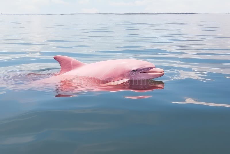 Dolphin Pink River Stock Illustrations 110 Dolphin Pink River Stock