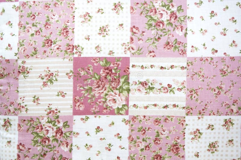fabric flowers pattern
