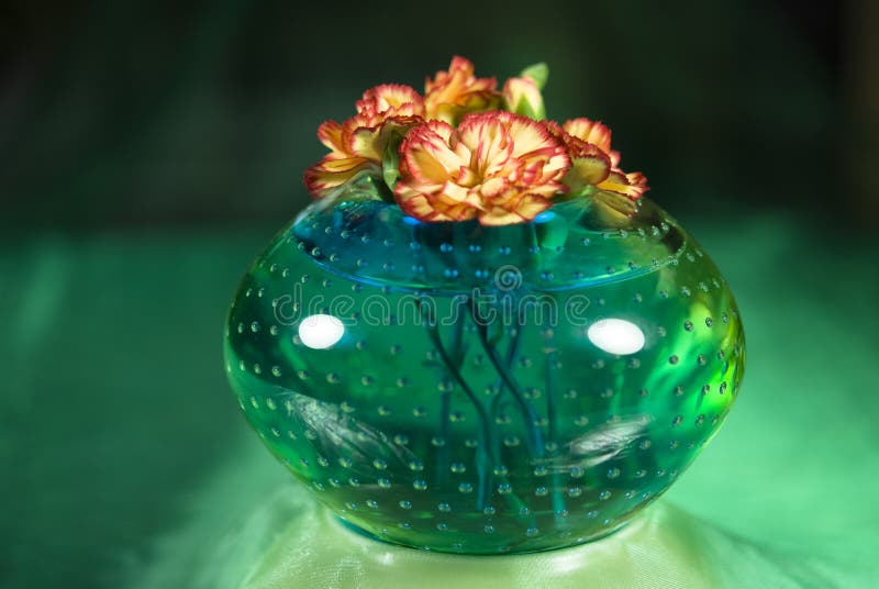 Pink Flowers in a vase stock photo. Image of bright, colorful 12368716