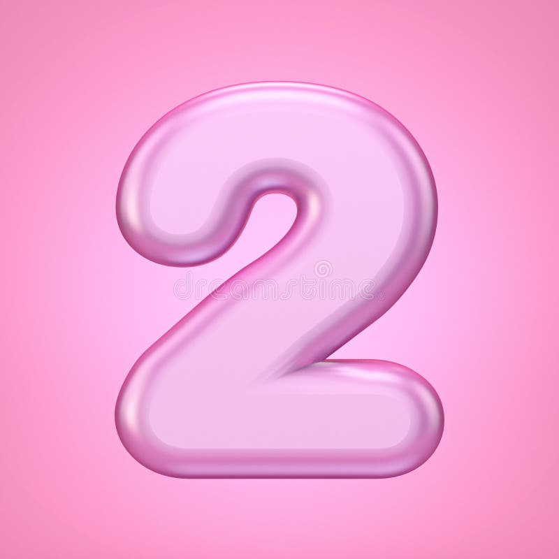 Chữ số 2 màu hồng 3D cùng với hình dễ thương sẽ là một lựa chọn tuyệt vời để trang trí phòng bạn. Chắc chắn bạn sẽ yêu thích với những chi tiết đáng yêu và màu sắc tươi sáng của chữ số 2 này.