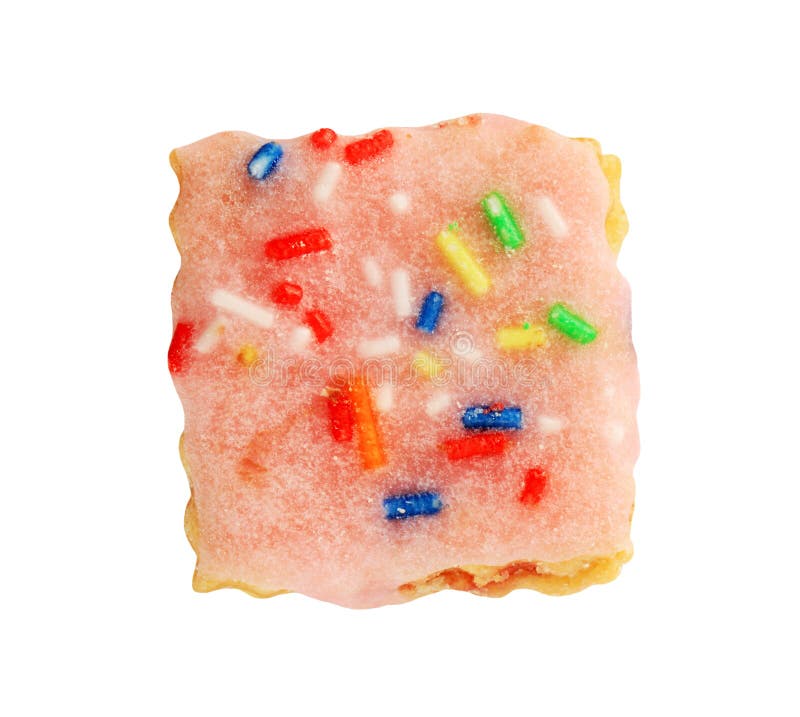 Pink frosted cookie stock image. Image of cookie, frosted 32441561