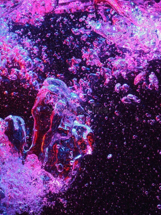 pink för luftbubblor arkivbild pink för luftbubblor arkivbild