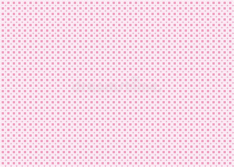 Pink Geometric Background stock illustration