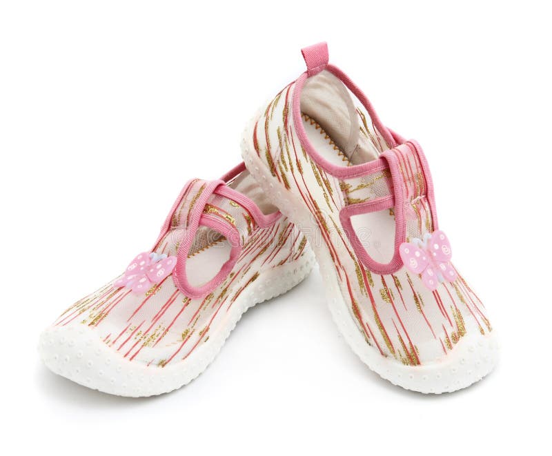 Pink girls shoes