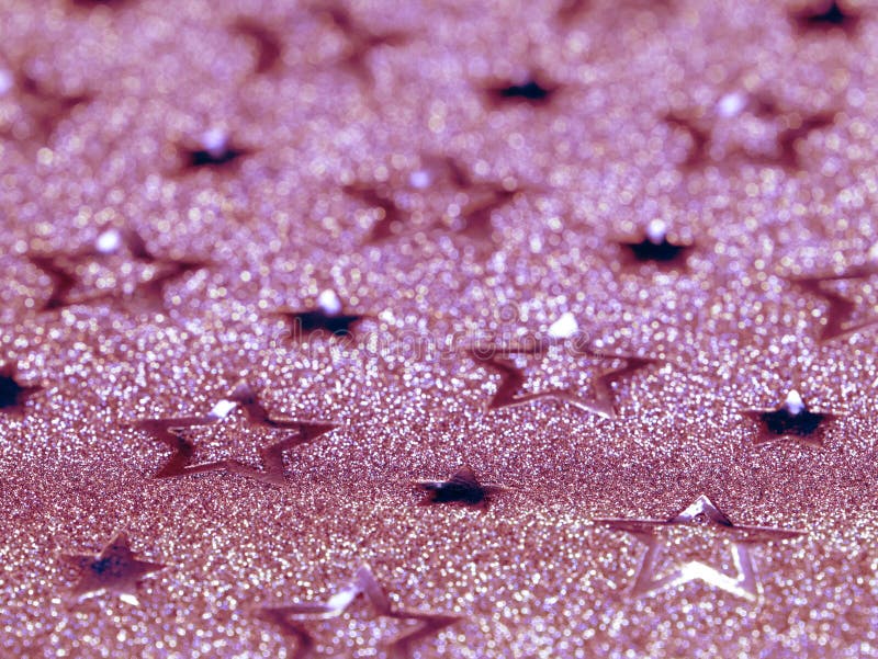 Pink Glitter Background with Stars Stock Image - Image of glitter