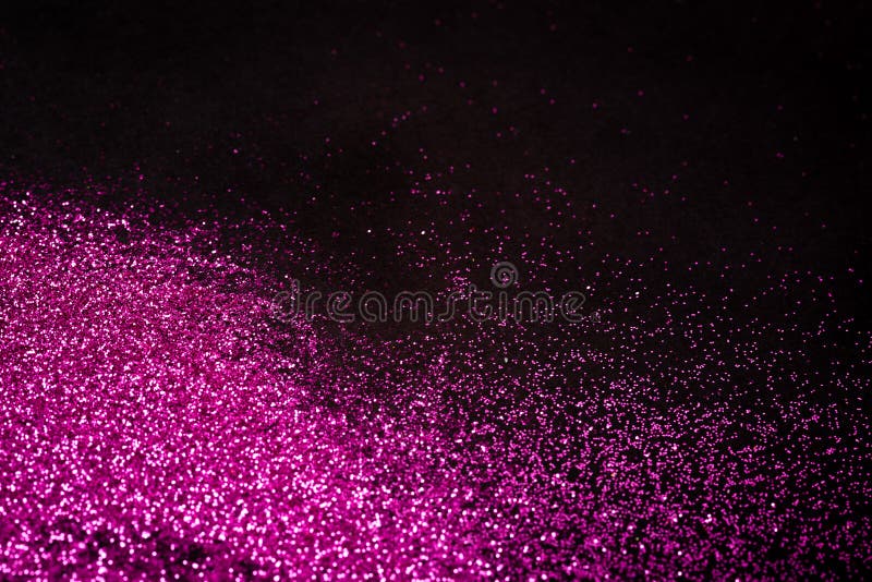 black and pink glitter background