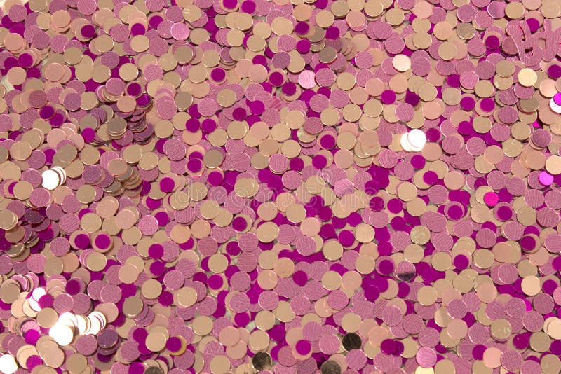 Pink Glitter Confetti Background Stock Image Image of shiny, design