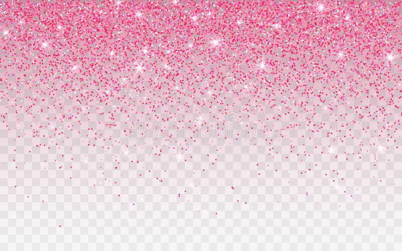 Pink Glitter Sparkle Transparent Background Vibrant Background Twinkle  Lights Vector Stock Vector by ©olehsvetiukha@gmail.com 229098108