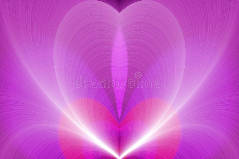 Pink Glowing Wavy Background Stock Illustration Illustration of