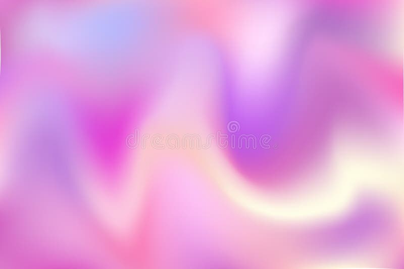 Pink gradient background. Abstract purple mesh pattern with soft blur. Iridescent fluid wavy texture. Liquid vibrant smooth design stock illustration