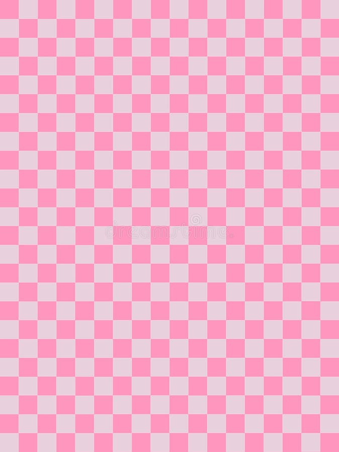 light pink checkered