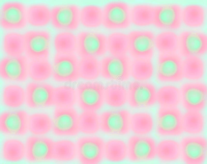 Pink Green Flower Frame Wallpaper Background Stock Illustration -  Illustration of closeup, decorative: 963308