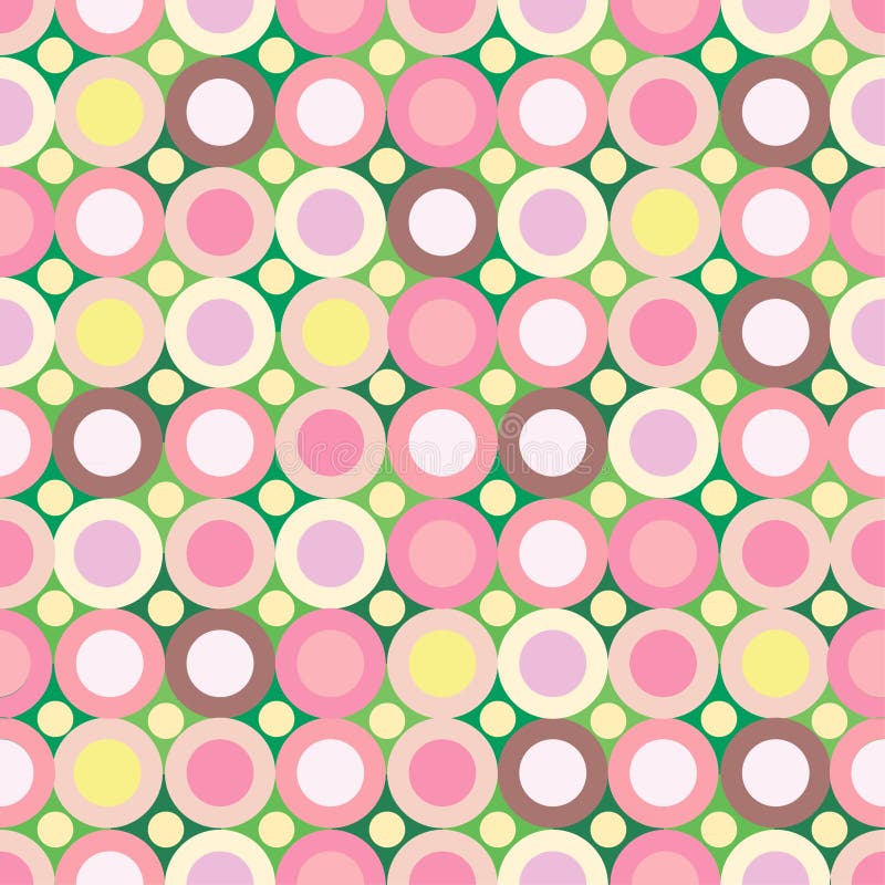 Pink-green seamless background