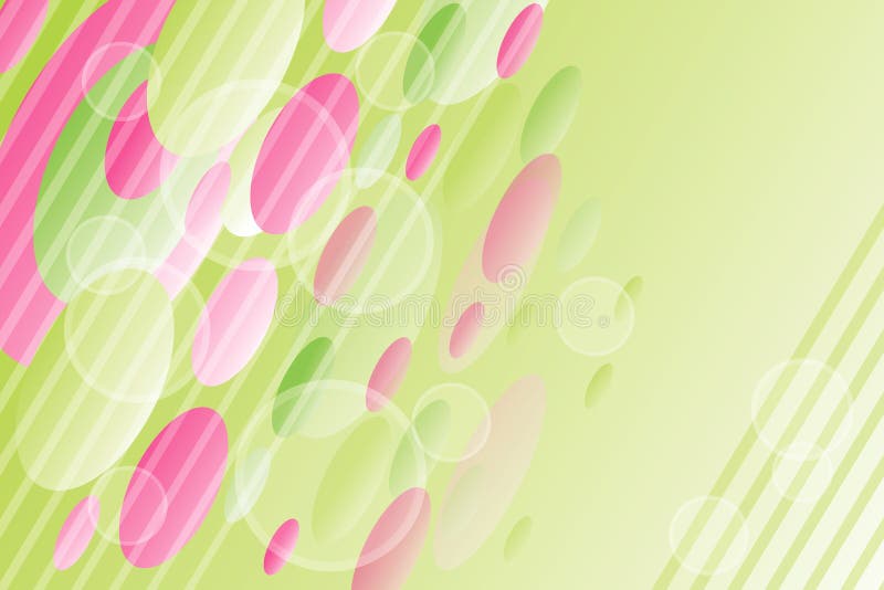 Pink-green summer background