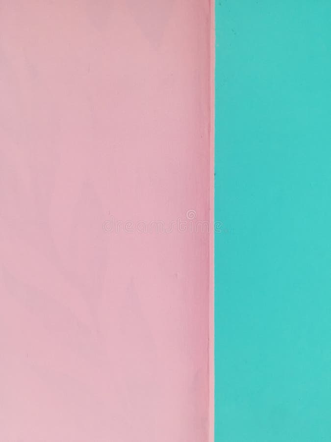 Pink and Green Wall Cozy Interior Stock Image Image of empty