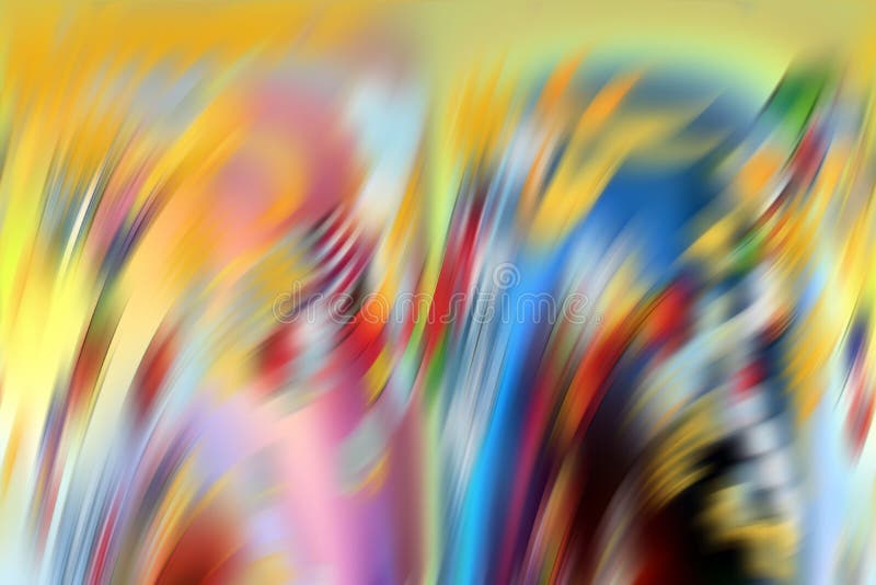 Bright colorful gold abstract blurred fluid lines, geometries, abstract background, colorful geometries vector illustration