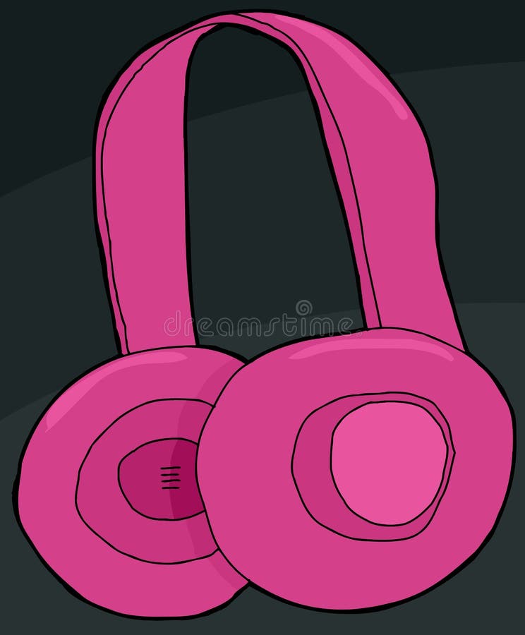 Pink Headphones Stock Illustrations 1,511 Pink Headphones Stock